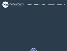 Tablet Screenshot of nortonnorris.com